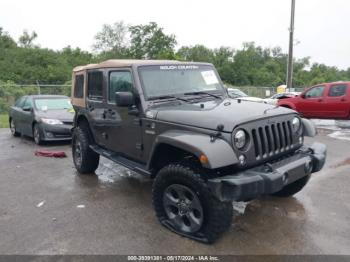  Salvage Jeep Wrangler