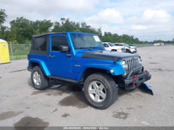  Salvage Jeep Wrangler