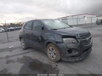  Salvage Chevrolet Trax