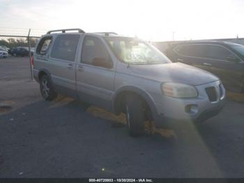  Salvage Pontiac Montana SV6