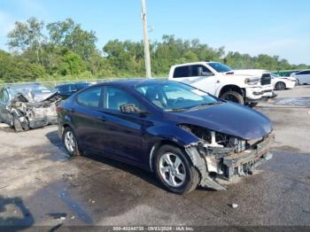  Salvage Hyundai ELANTRA