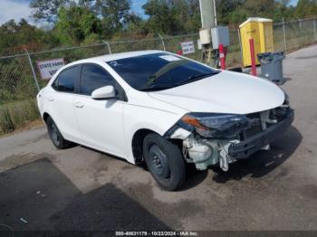  Salvage Toyota Corolla