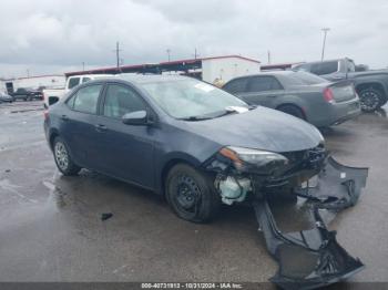  Salvage Toyota Corolla