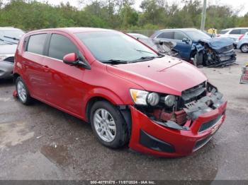  Salvage Chevrolet Sonic