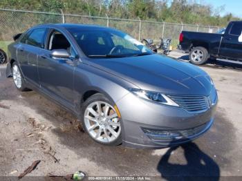  Salvage Lincoln MKZ