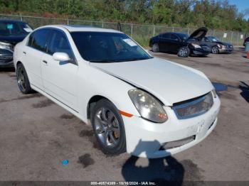  Salvage INFINITI G35