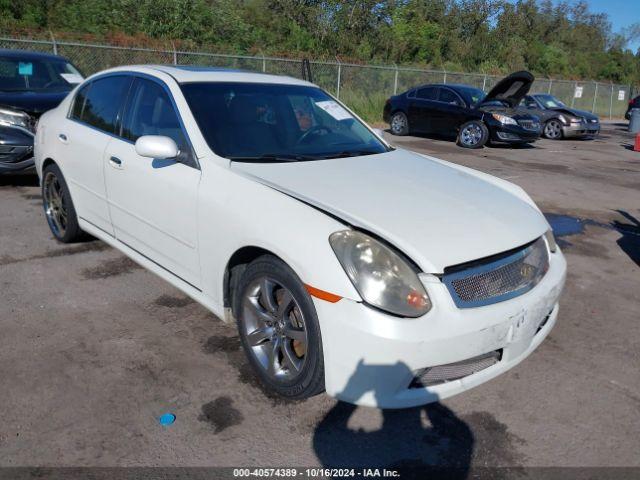  Salvage INFINITI G35