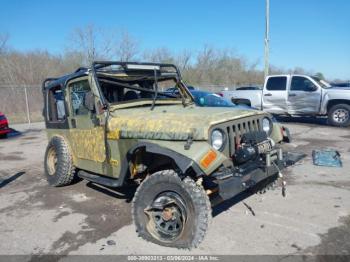  Salvage Jeep Wrangler