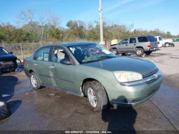  Salvage Chevrolet Malibu