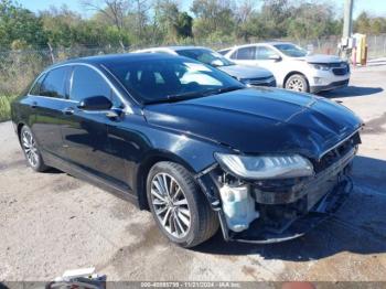  Salvage Lincoln MKZ