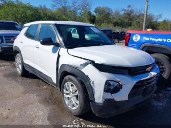  Salvage Chevrolet Trailblazer