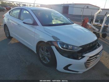  Salvage Hyundai ELANTRA