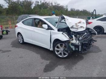  Salvage Hyundai ELANTRA