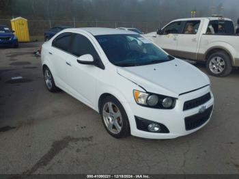  Salvage Chevrolet Sonic