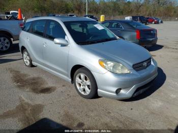  Salvage Toyota Matrix