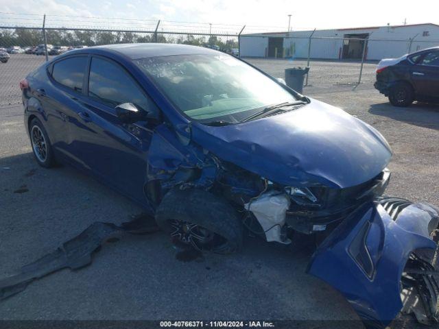  Salvage Hyundai ELANTRA