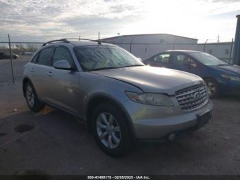  Salvage INFINITI Fx