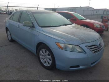  Salvage Toyota Camry