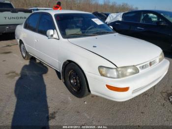  Salvage Toyota Corolla