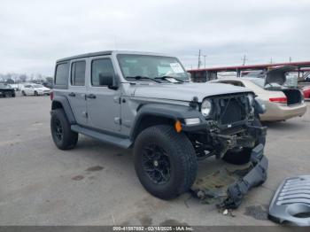  Salvage Jeep Wrangler