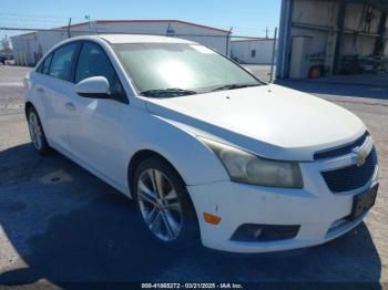  Salvage Chevrolet Cruze