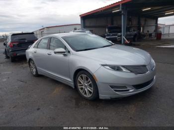  Salvage Lincoln MKZ