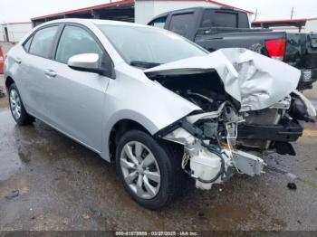  Salvage Toyota Corolla