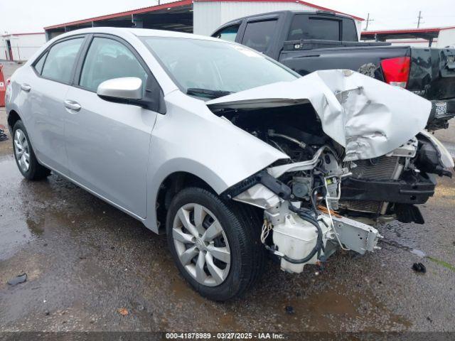  Salvage Toyota Corolla
