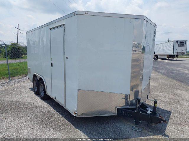  Salvage Spartan Cargo 8.5x16 Enclosed Carg
