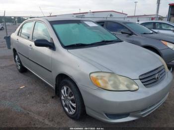  Salvage Toyota Corolla