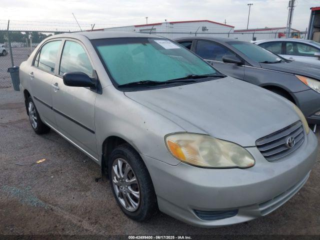  Salvage Toyota Corolla