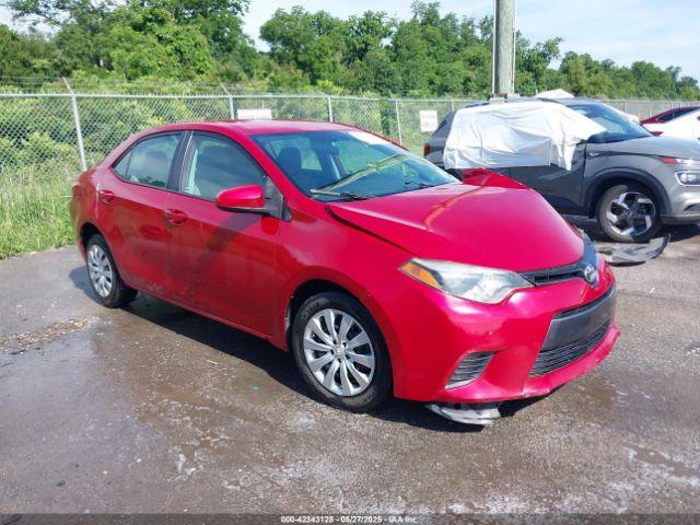  Salvage Toyota Corolla