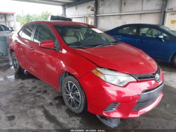  Salvage Toyota Corolla