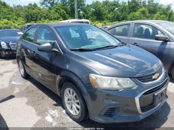  Salvage Chevrolet Sonic