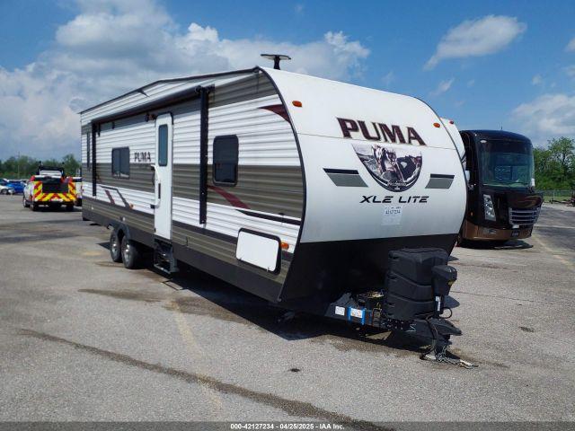  Salvage Forest River 33ft Palomino Puma Xle Li
