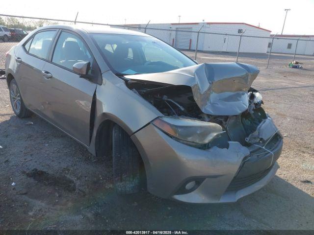  Salvage Toyota Corolla