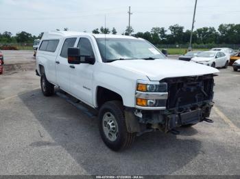  Salvage Chevrolet Silverado 2500