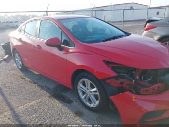  Salvage Chevrolet Cruze