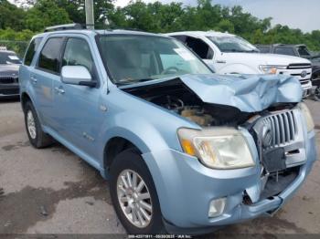  Salvage Mercury Mariner Hybrid