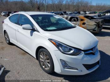  Salvage Hyundai ELANTRA