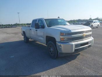  Salvage Chevrolet Silverado 2500