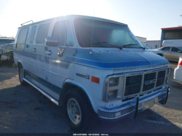  Salvage GMC Rally Wagon   Van