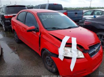 Salvage Chevrolet Aveo