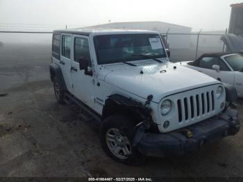  Salvage Jeep Wrangler