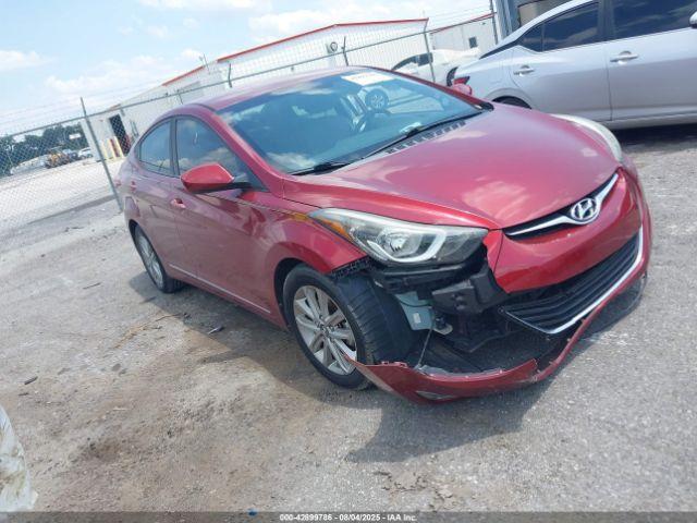  Salvage Hyundai ELANTRA