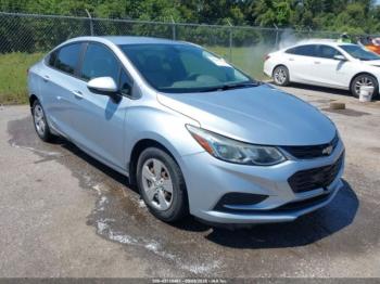  Salvage Chevrolet Cruze