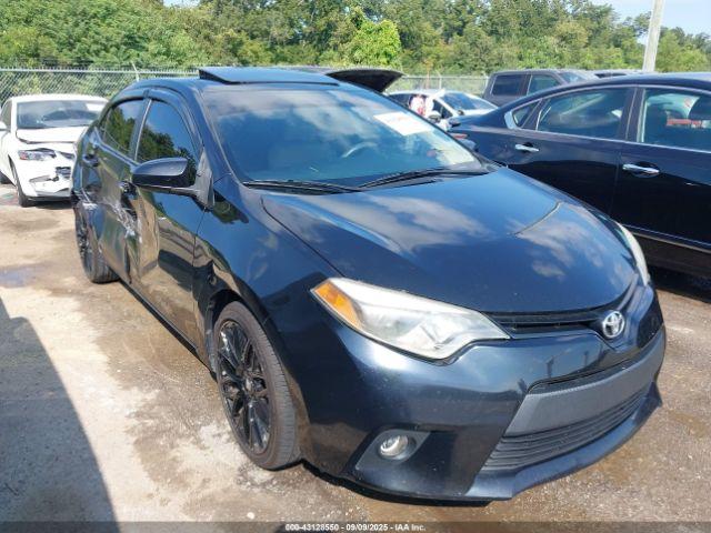  Salvage Toyota Corolla