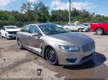  Salvage Lincoln MKZ