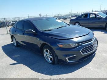  Salvage Chevrolet Malibu