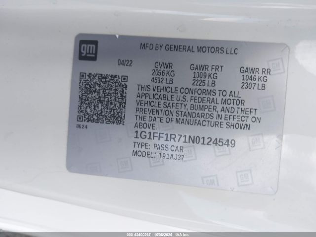 Chevrolet Camaro Rwd  1ss Image 16